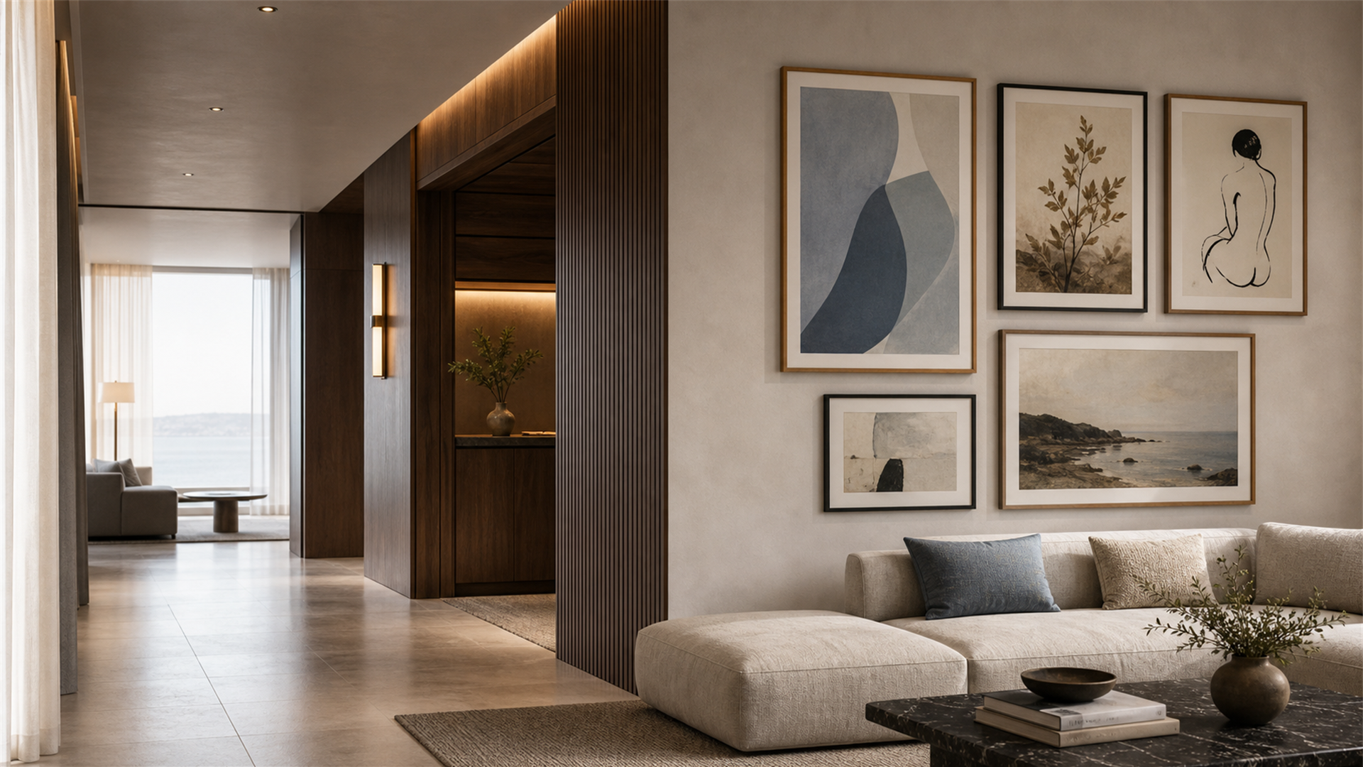 Boutique Hotel Guest Room Artwork Project